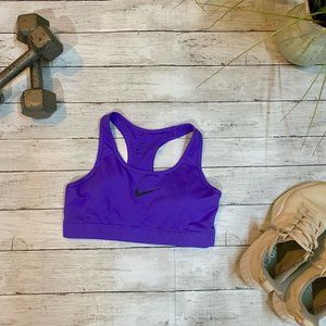 Purple Nike Dri-Fit Sports Bra Size Medium